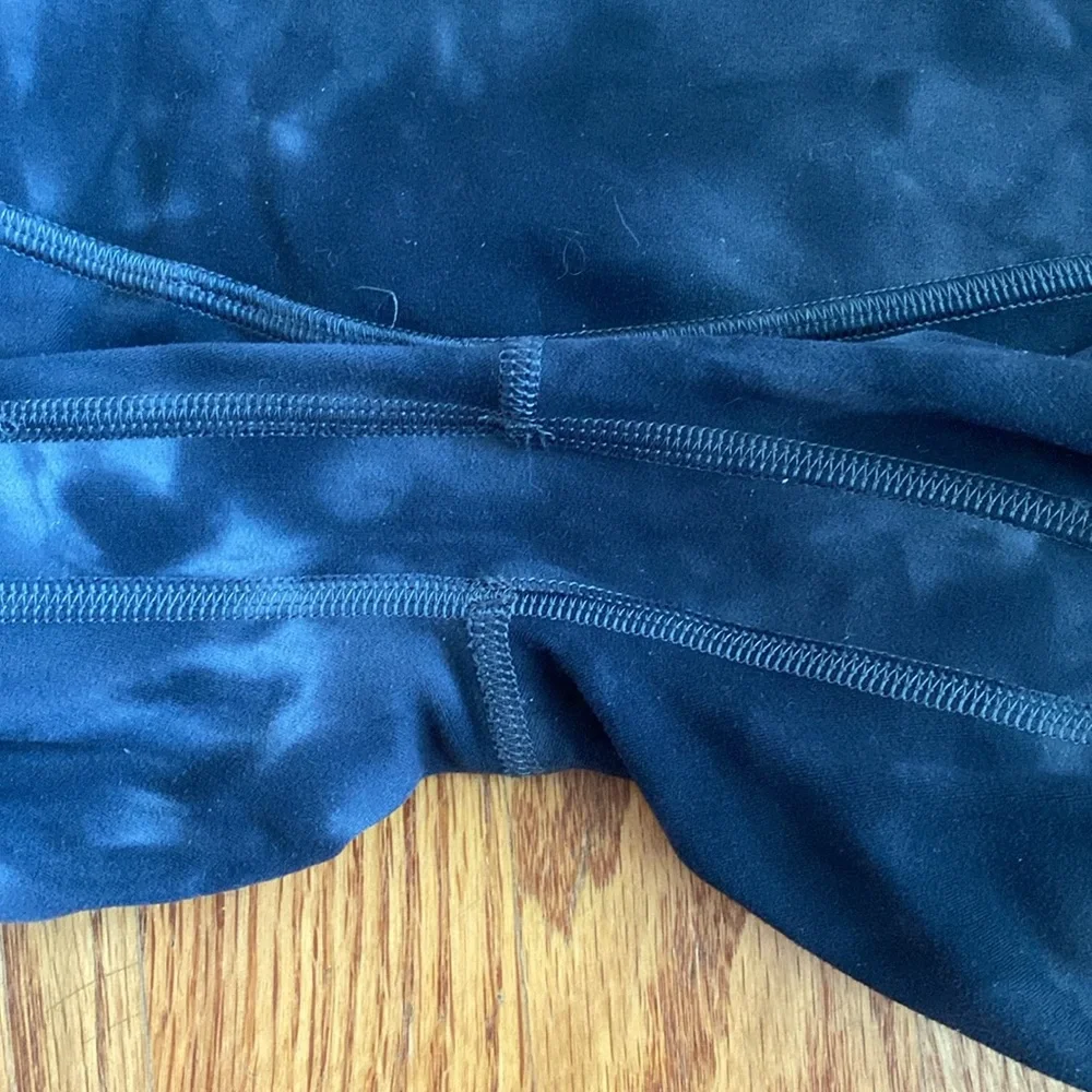 Lululemon Align Crop 21" *Diamond Dye Diamond Dye Asphalt Grey True Navy Size 2 - Picture 3 of 14